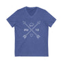 716 Love BFLO Arrows - V-Neck