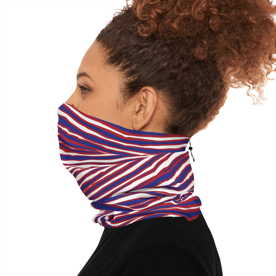 Buffalo Football Zoo Stripe -  Winter Neck Gaiter