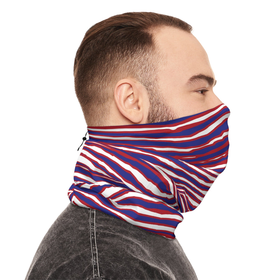 Buffalo Football Zoo Stripe -  Winter Neck Gaiter