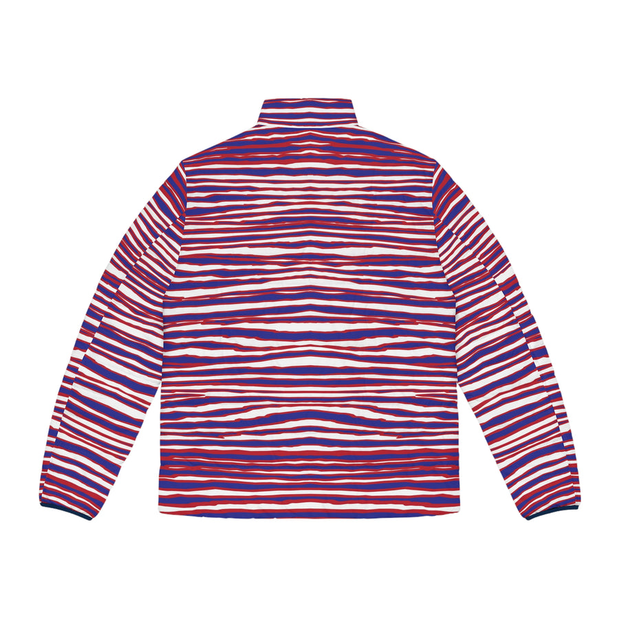 Buffalo Football Zoo Stripe - Wave Puffer Jacket