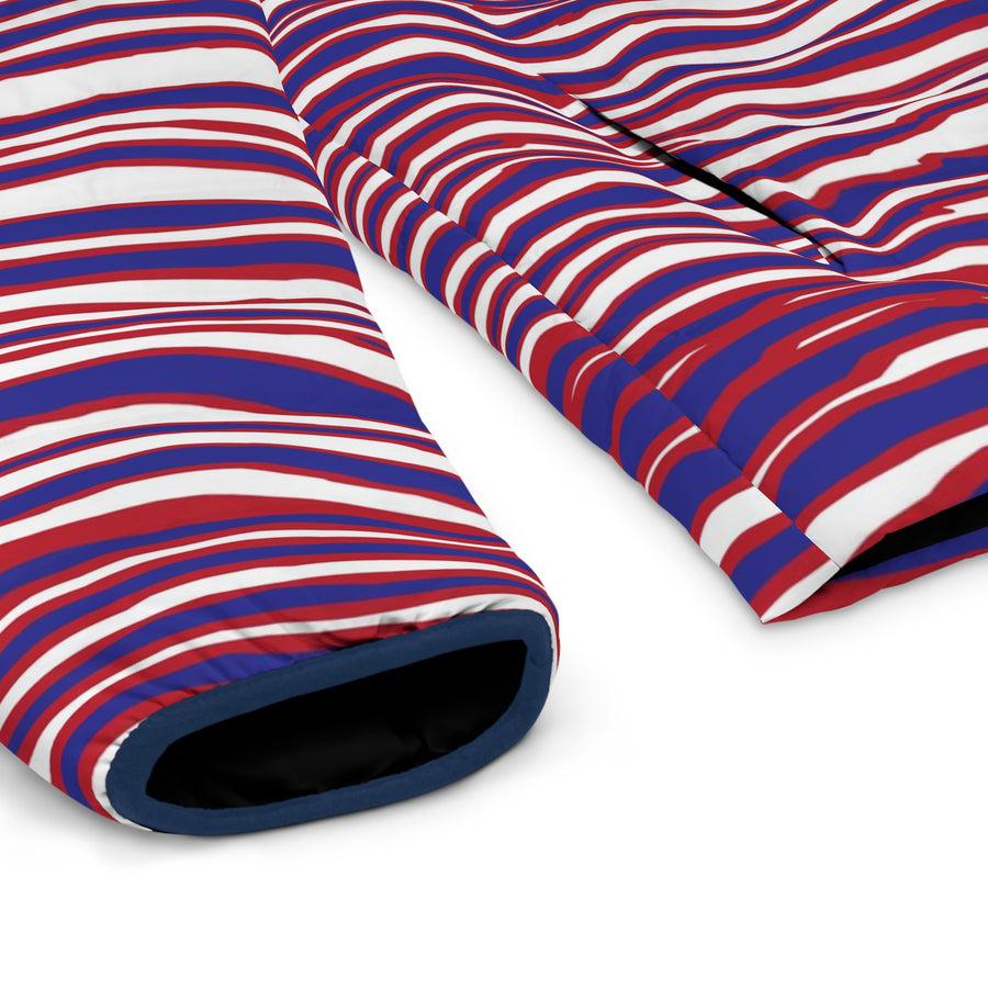 Buffalo Football Zoo Stripe - Wave Puffer Jacket
