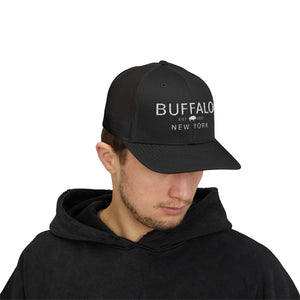Buffalo, NY 1832 - White Thread - Trucker Hat