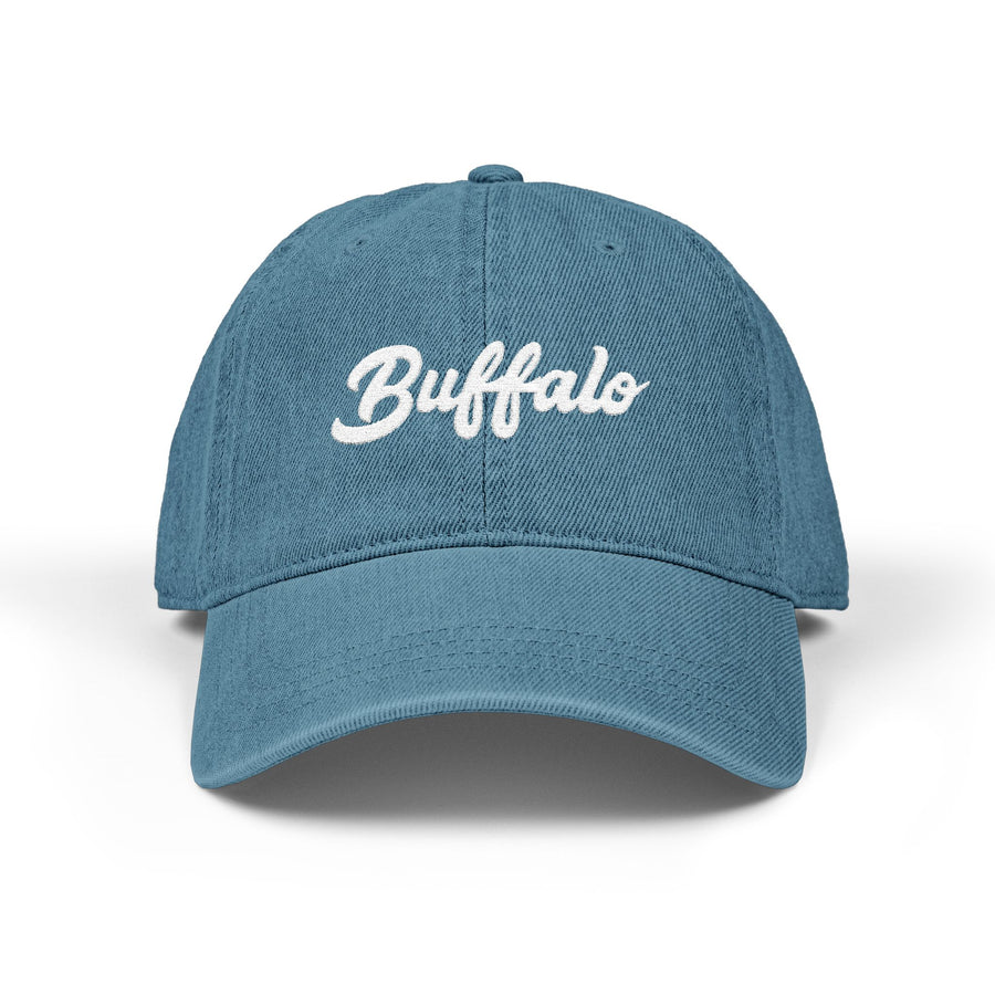 Buffalo Script - Denim Hat