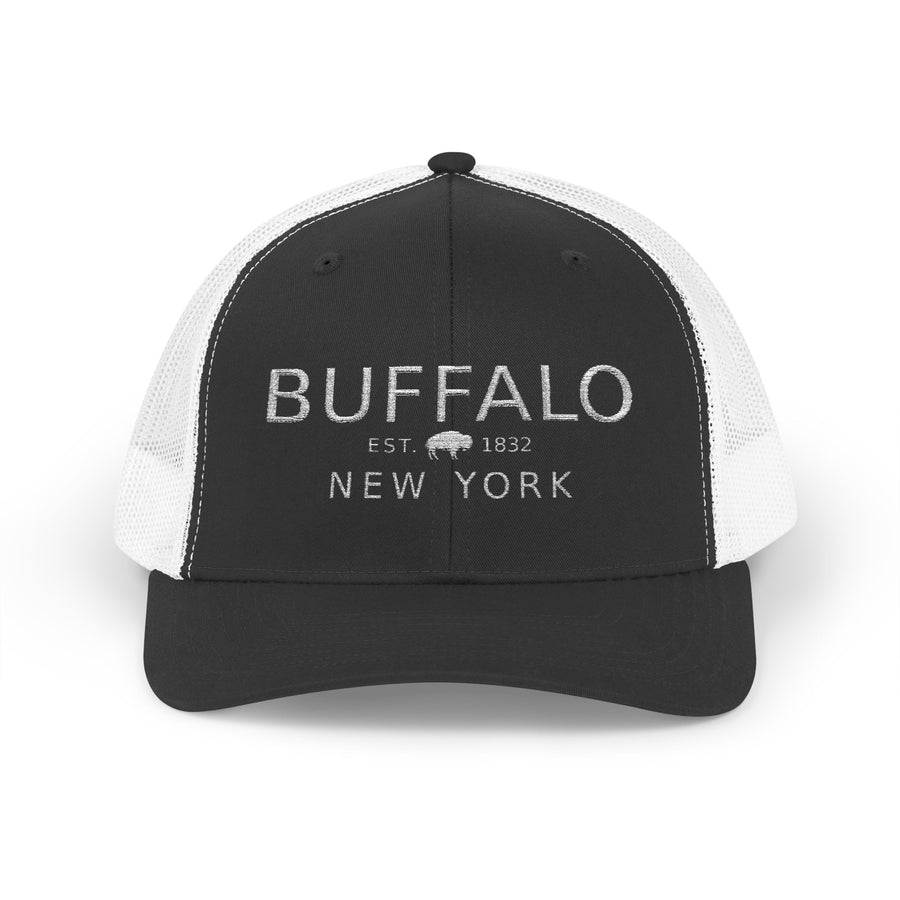 Buffalo, NY 1832 - White Thread - Trucker Hat