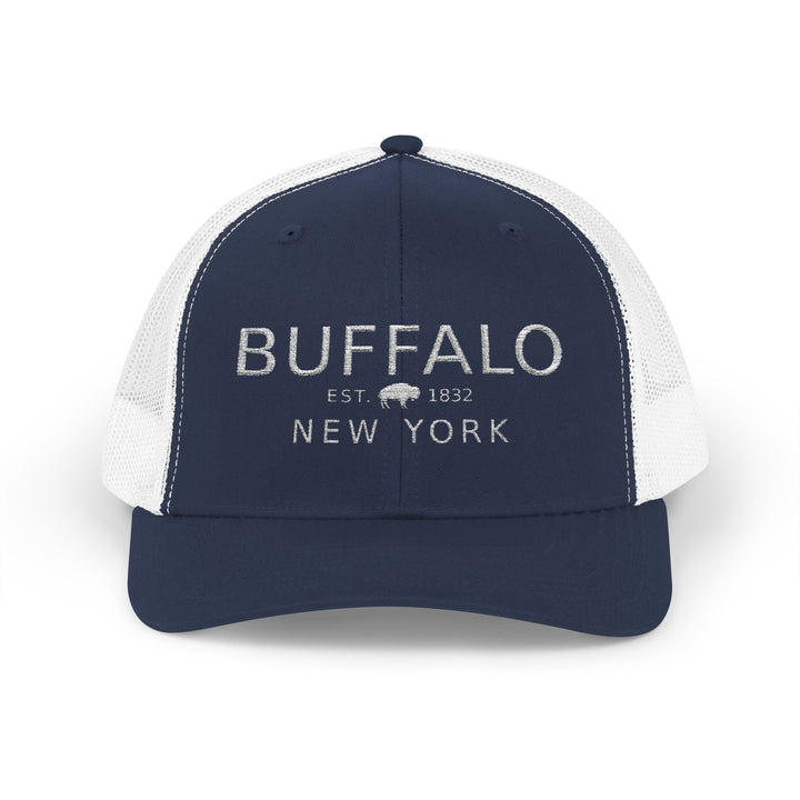 Buffalo, NY 1832 - White Thread - Trucker Hat