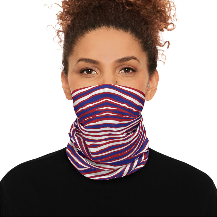 Buffalo Football Zoo Stripe -  Winter Neck Gaiter