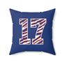 Buffalo Football Zoo Potato 17 - Faux Suede Pillow