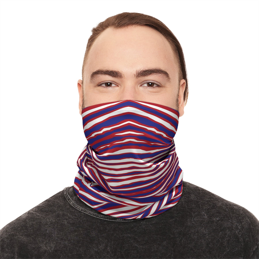 Buffalo Football Zoo Stripe -  Winter Neck Gaiter