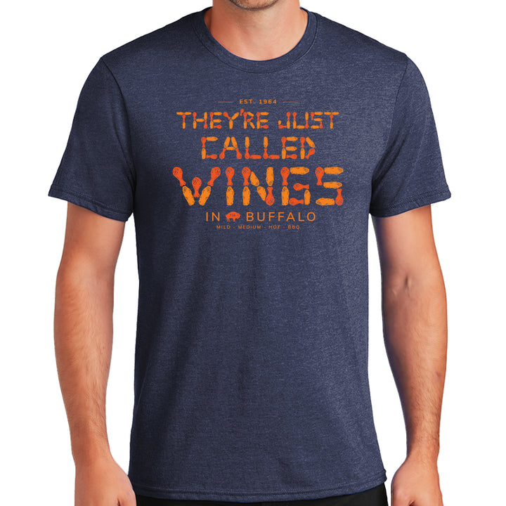 They’re Just Called Wings T-shirt with Est. 1964 design – Buffalo NY chicken wings shirt for fans and foodies