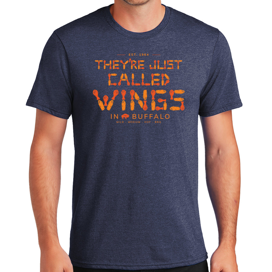 They’re Just Called Wings T-shirt with Est. 1964 design – Buffalo NY chicken wings shirt for fans and foodies