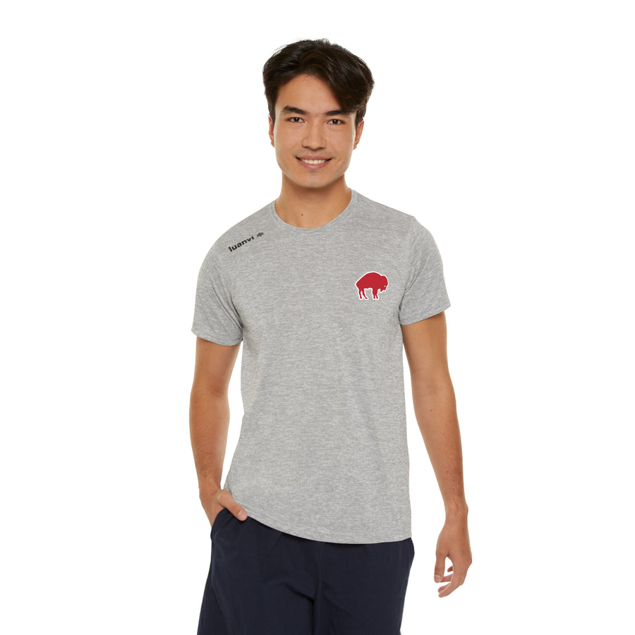 Buffalo -. Moisture-Wicking Men's Sports T-shirt