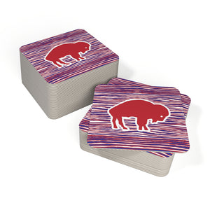 Buffalo Football - Coasters (50, 100 pcs)
