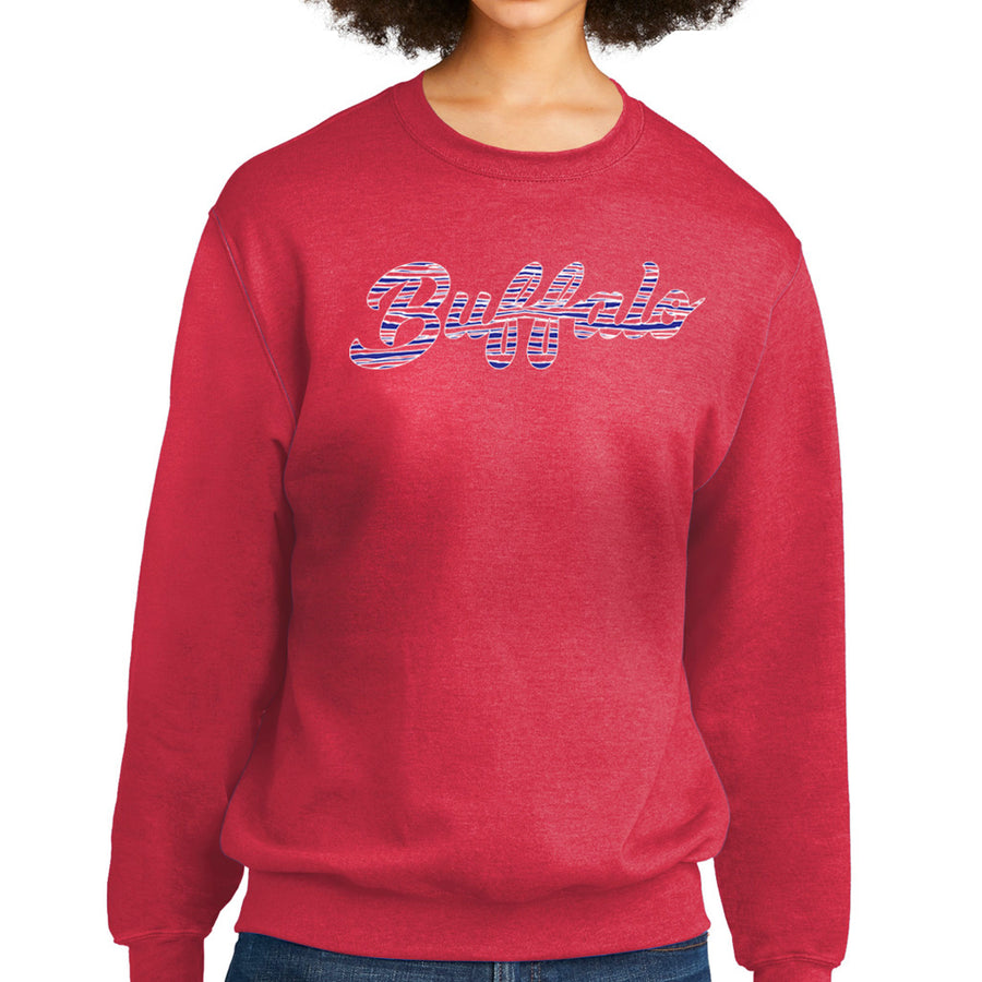Zoo Buffalo Script - Unisex Crew