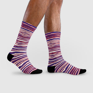 Zoo Bflo - Poly/Cotton - Crew Socks