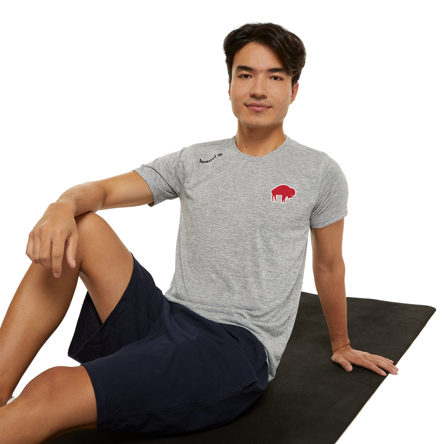 Buffalo -. Moisture-Wicking Men's Sports T-shirt